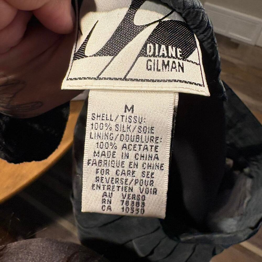 Silk Womens vintage trousers|  Diana Gilman Baggy Pants - Picture 7 of 7